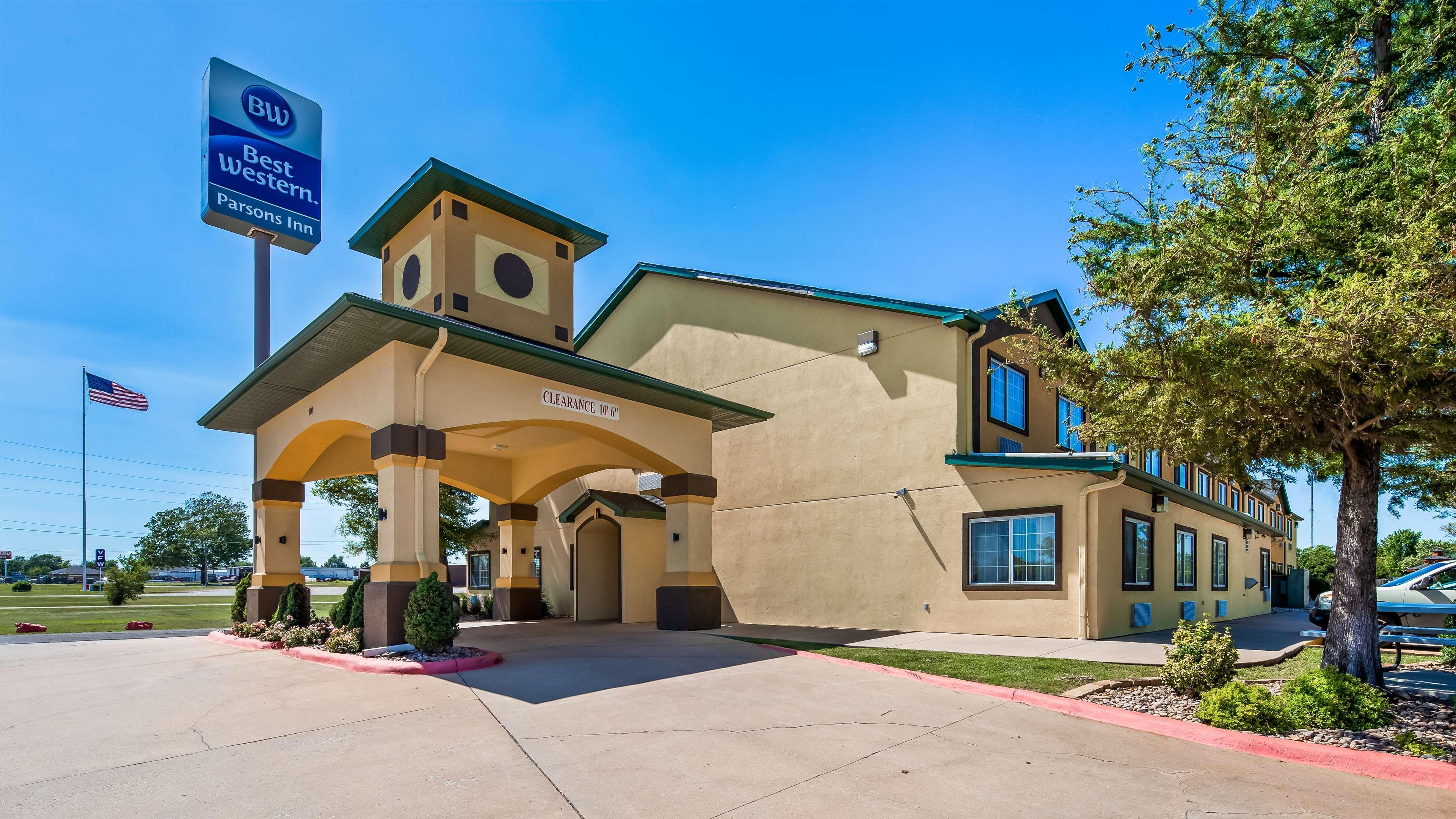 Best Western Parsons Inn Exterior foto